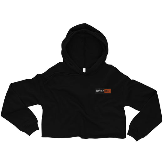 ⬛️🟧 Crop Hoodie