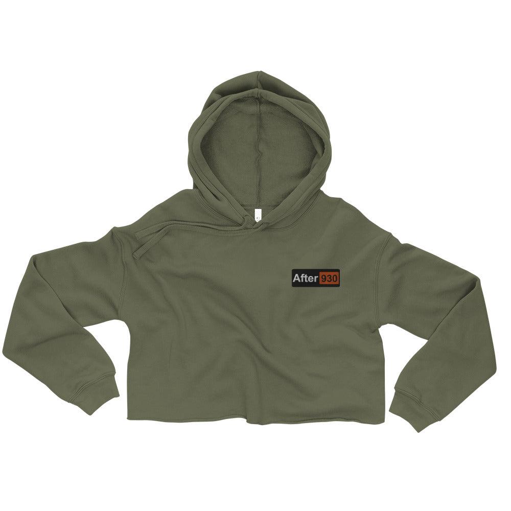 ⬛️🟧 Crop Hoodie