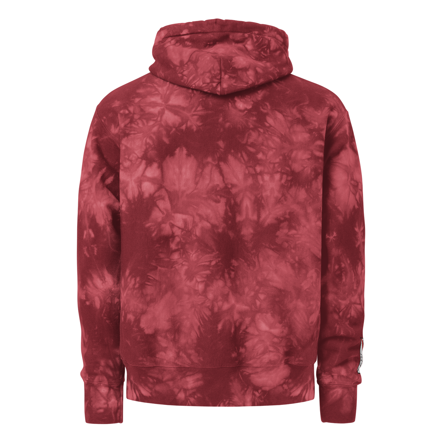 Classic Logo Champion tie-dye hoodie