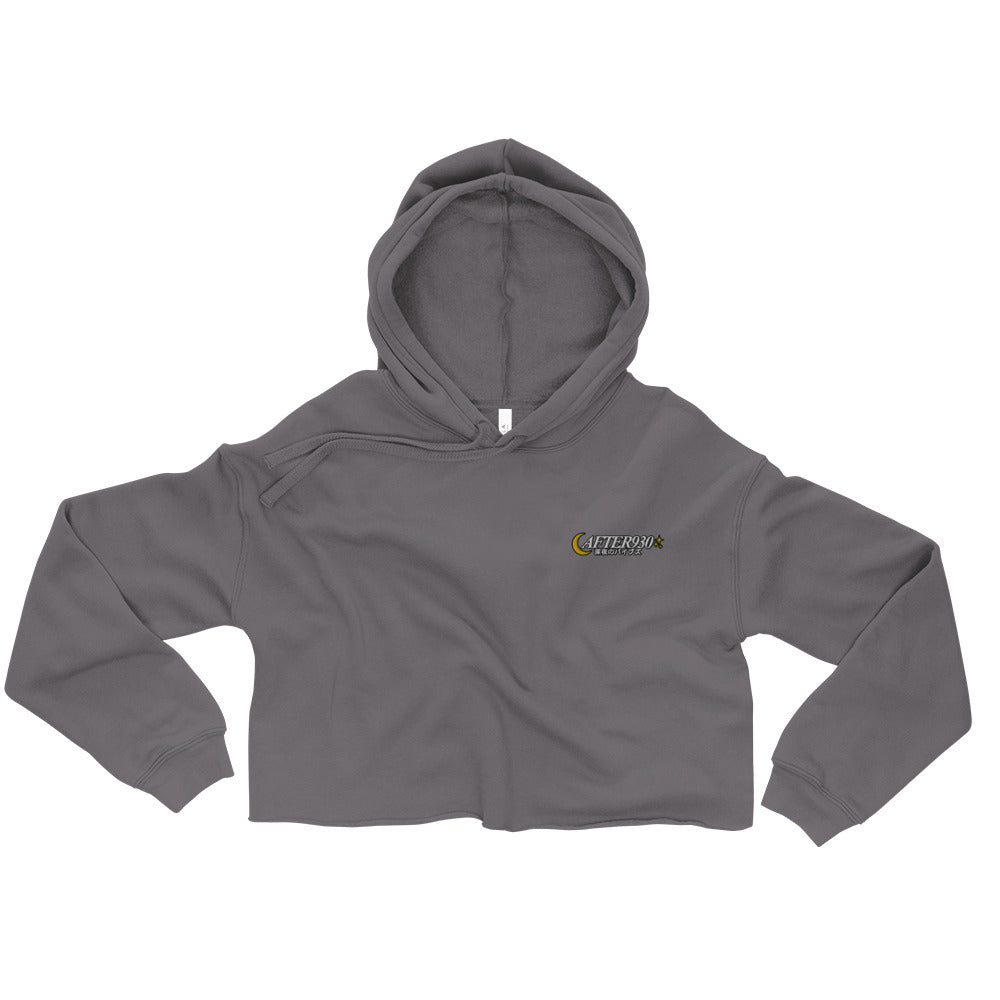 Classic Logo Ladies Crop Hoodie